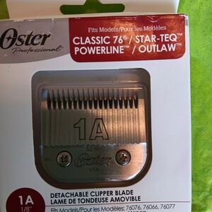 Oster 76918-076 Detachable 1 A  1/8" Blade Classic 76 Powerline Outlaw (3.2 mm)